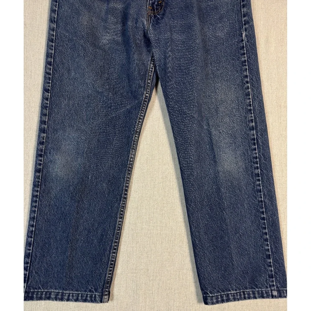 Vintage 90s Levis 505 Orange Tab Jeans Mens 34x30 (Fits 33x26.5) USA Made Faded - Picture 2 of 16